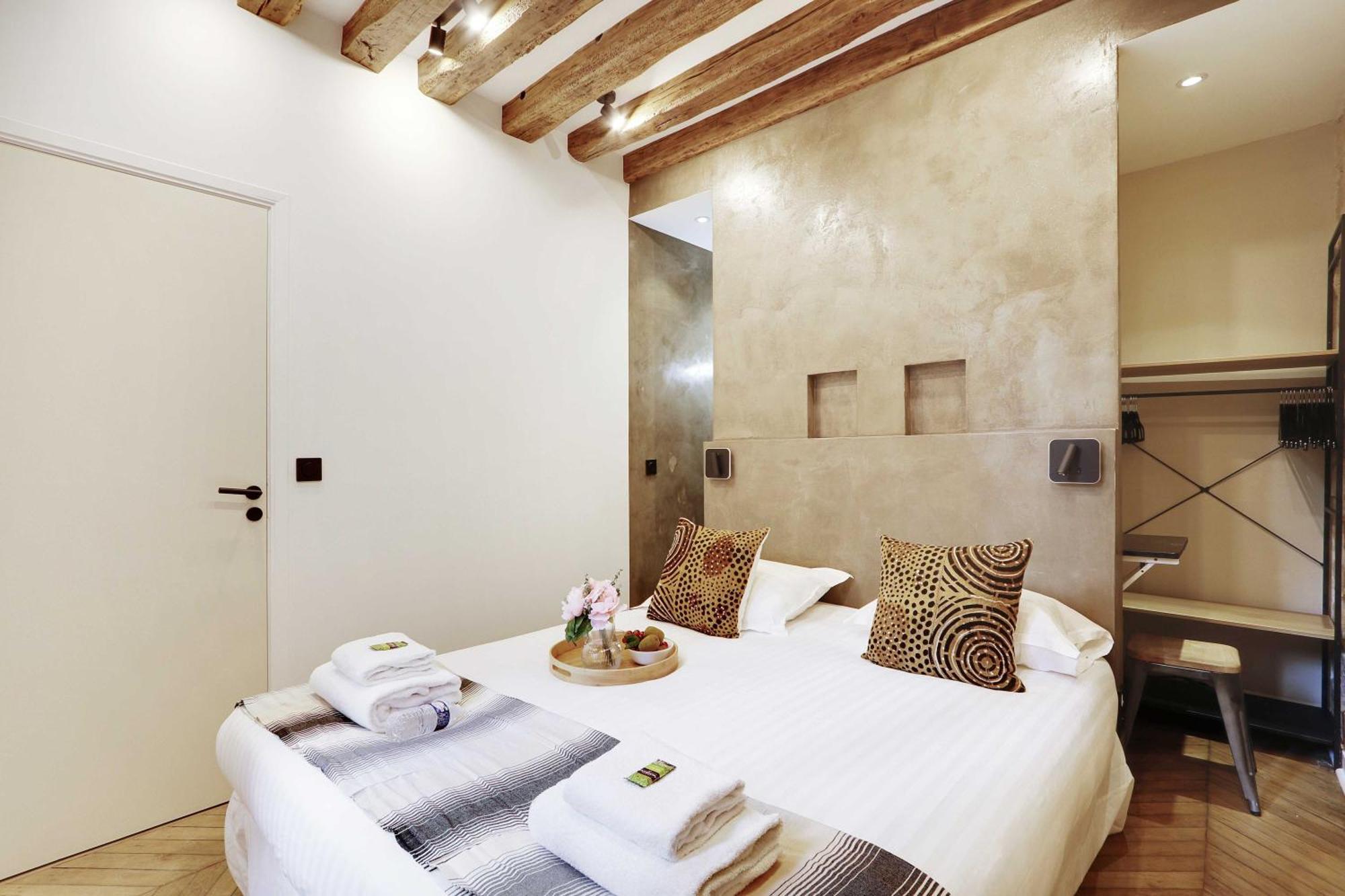 Authentic Apartment - 1Br-4P - Le Marais Parijs Buitenkant foto